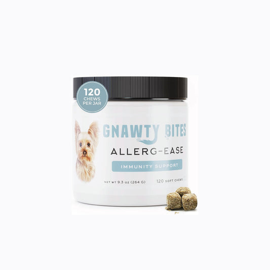 Allergy Relief Supplements for Dogs with Bee Pollen and Kelp